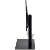 Berkfield Home Pedestal TV Stand for 26-42 Inch Screen Max VESA 400x400 mm 30kg in Black