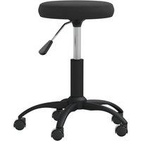 Berkfield Home Office Swivel Chair Black Velvet
