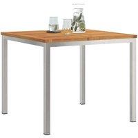 Berkfield Home Outdoor Dining Table 90x90x74.5 cm Solid Wood Acacia in Brown
