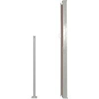 Berkfield Home Patio Retractable Side Awning 160 x 300 cm Brown