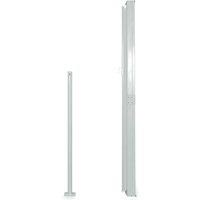Berkfield Home Patio Retractable Side Awning 140x500 cm Black