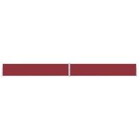 Berkfield Home Patio Retractable Side Awning 170x1200 cm Red