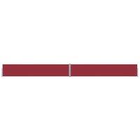 Berkfield Home Patio Retractable Side Awning 140x1200 cm Red