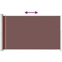 Berkfield Home Patio Retractable Side Awning 180x300 cm Brown