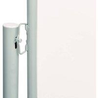 Berkfield Home Patio Retractable Side Awning 117x600 cm Cream