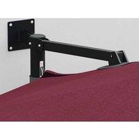 Berkfield Home Patio Umbrella Bordeaux red Polyester Large Collapsible in Burgundy