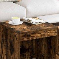 Berkfield Home Nesting Tables 3 pcs Smoked Oak Engineered Wood in Brown