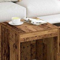 Berkfield Home Nesting Tables 3 pcs Old Wood Engineered Wood in Brown