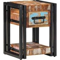 Berkfield Home Nightstands 2 pcs 40x40x40 cm Solid Reclaimed Wood | Size: 40 x 40 x 40 cm