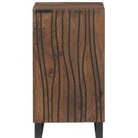 Berkfield Home Sideboard 40 x 33.5 x 75 cm - Made from Solid Mango Wood in Brown