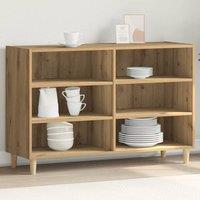 Berkfield Home Sideboard Artisian Oak 103.5x35x70 cm Engineered Wood in Brown