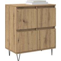 Berkfield Home Sideboard with Storage with Door Brown 60 x 35 x 70 cm Engineered wood