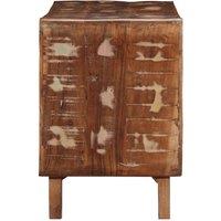 Berkfield Home TV Cabinet 105x46x32 cm Solid Wood Reclaimed in Brown | Size: 105 x 46 x 32 cm