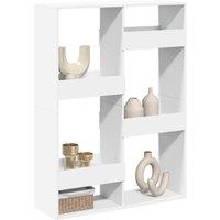 Berkfield Home Room Divider White 100x33x135 cm Engineered Wood | Size: 100 x 33 x 135 cm