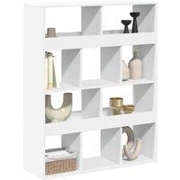 Berkfield Home Room Divider White 100x33x125.5 cm Engineered Wood