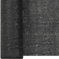 Berkfield Home Privacy Net Black 1.5x10 m HDPE 195 g/m