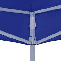 Berkfield Home Professional Folding Party Tent 2x2 m Steel Blue