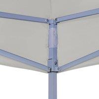 Berkfield Home Professional Folding Party Tent 2x2 m Steel Cream in Beige
