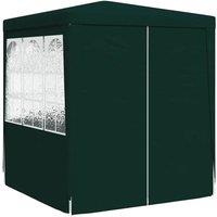 Berkfield Home Professional Party Tent with Side Walls 2x2 m Green 90 g/m?