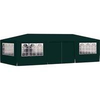 Berkfield Home Professional Party Tent with Side Walls 4x9 m Green 90 g/m?