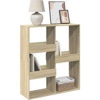 Berkfield Home Room Divider Sonoma Oak 100x33x115 cm Engineered Wood in Light Tan | Size: 100 x 33 x 115 cm