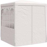 Berkfield Home Professional Party Tent with Side Walls 2.5x2.5 m White 90 g/m
