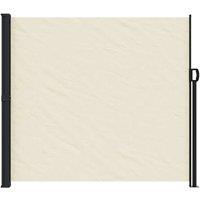 Berkfield Home Retractable Side Awning Cream 180x300 cm