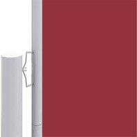 Berkfield Home Retractable Side Awning Red 180x1000 cm