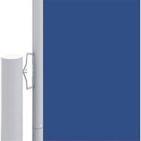 Berkfield Home Retractable Side Awning Blue 180x1200 cm