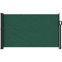 Berkfield Home Retractable Side Awning Dark Green 120x600 cm