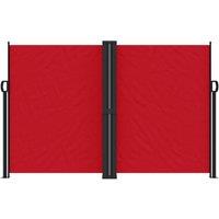 Berkfield Home Retractable Side Awning Red 160x1000 cm