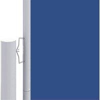 Berkfield Home Retractable Side Awning Blue 160x1200 cm