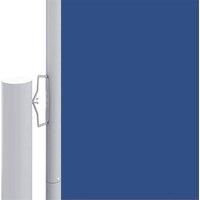 Berkfield Home Retractable Side Awning Blue 117x1200 cm