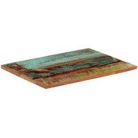Berkfield Home Rectangular Table Top 60x80 cm 25-27 mm Solid Reclaimed Wood