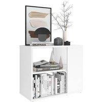 Berkfield Home Side Cabinet White 60x30x50 cm Engineered Wood | Size: 60 x 30 x 50 cm