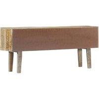 Berkfield Home Sideboard 140x30x60 cm Solid Mango Wood in Brown | Size: 140 x 30 x 60 cm