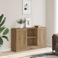 Berkfield Home Sideboard Artisan Oak 120x30.5x70 cm Engineered Wood in Brown