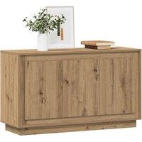Berkfield Home Sideboard Artisan Oak 102x35x55 cm Engineered Wood in Brown | Size: 102 x 35 x 55 cm