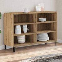 Berkfield Home Sideboard Artisan Oak 103.5x35x70 cm Engineered Wood in Brown