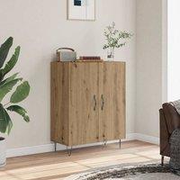 Berkfield Home Sideboard Artisan Oak 69.5x34x90 cm Engineered Wood in Brown