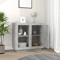 Berkfield Home Sideboard Concrete Grey