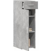 Berkfield Home Sideboard Concrete Grey 30x42.5x93 cm Engineered Wood