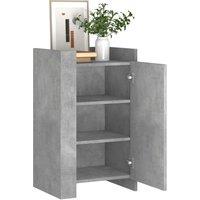 Berkfield Home Sideboard Concrete Grey 45x35x75 cm Engineered Wood | Size: 45 x 35 x 75 cm