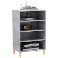 Berkfield Home Sideboard Concrete Grey 57x35x90 cm Engineered Wood | Size: 57 x 35 x 90 cm