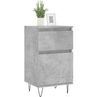 Berkfield Home Sideboard Concrete Grey 40x35x70 cm Engineered Wood | Size: 40 x 35 x 70 cm