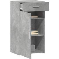 Berkfield Home Sideboard Concrete Grey 50x42.5x93 cm Engineered Wood