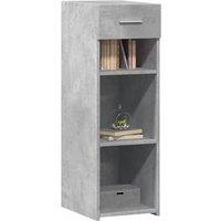 Berkfield Home Sideboard Concrete Grey 30x42.5x93 cm Engineered Wood