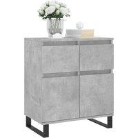 Berkfield Home Sideboard Concrete Grey 60x35x70 cm Engineered Wood | Size: 60 x 35 x 70 cm