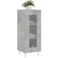 Berkfield Home Sideboard Concrete Grey 34.5x34x90 cm Engineered Wood