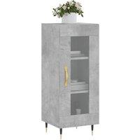 Berkfield Home Sideboard Concrete Grey 34.5x34x90 cm Engineered Wood